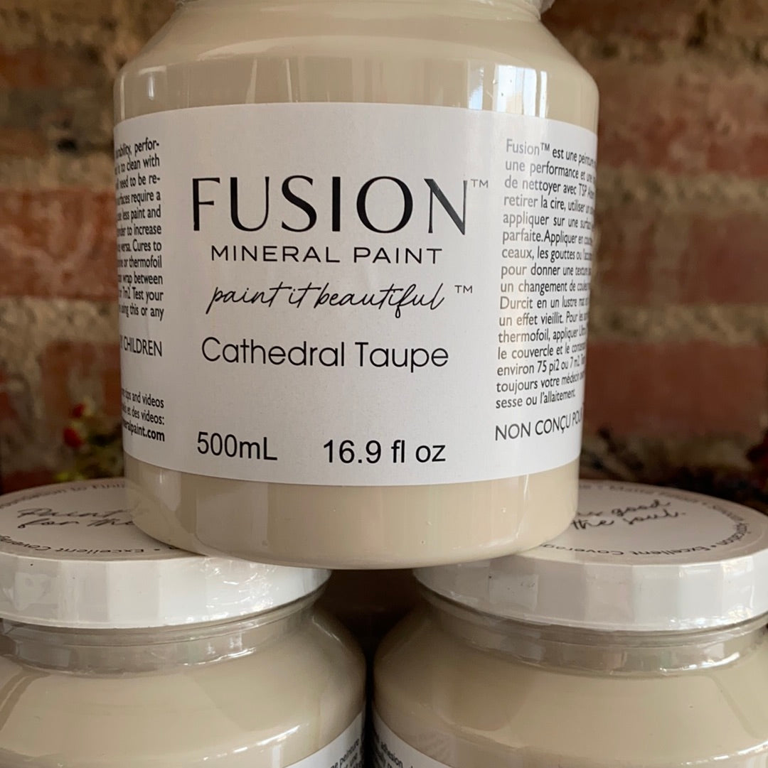 Fusion Mineral Pint Cathedral Taupe