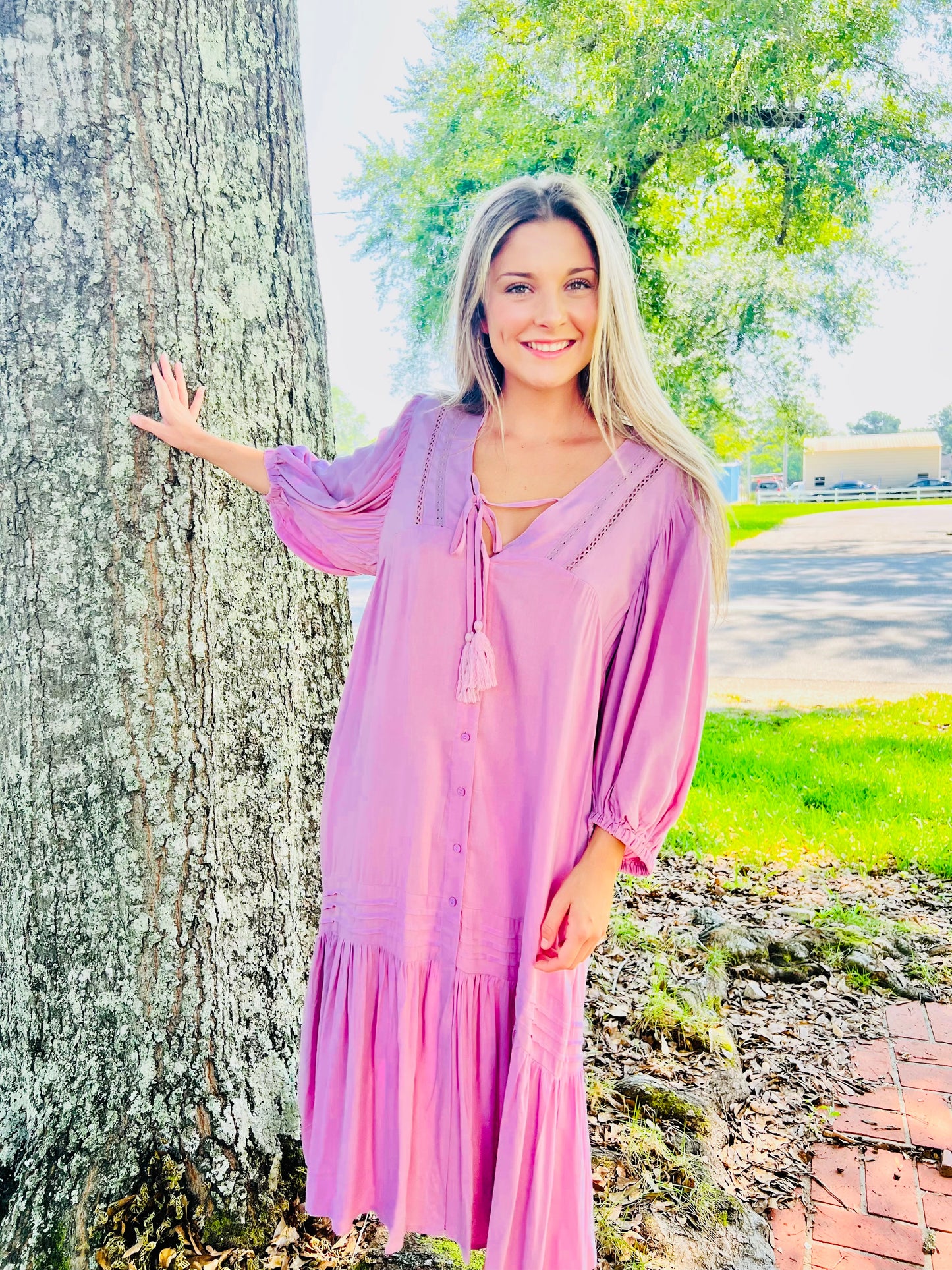 Keep It Going  Lavender Duster/Dress