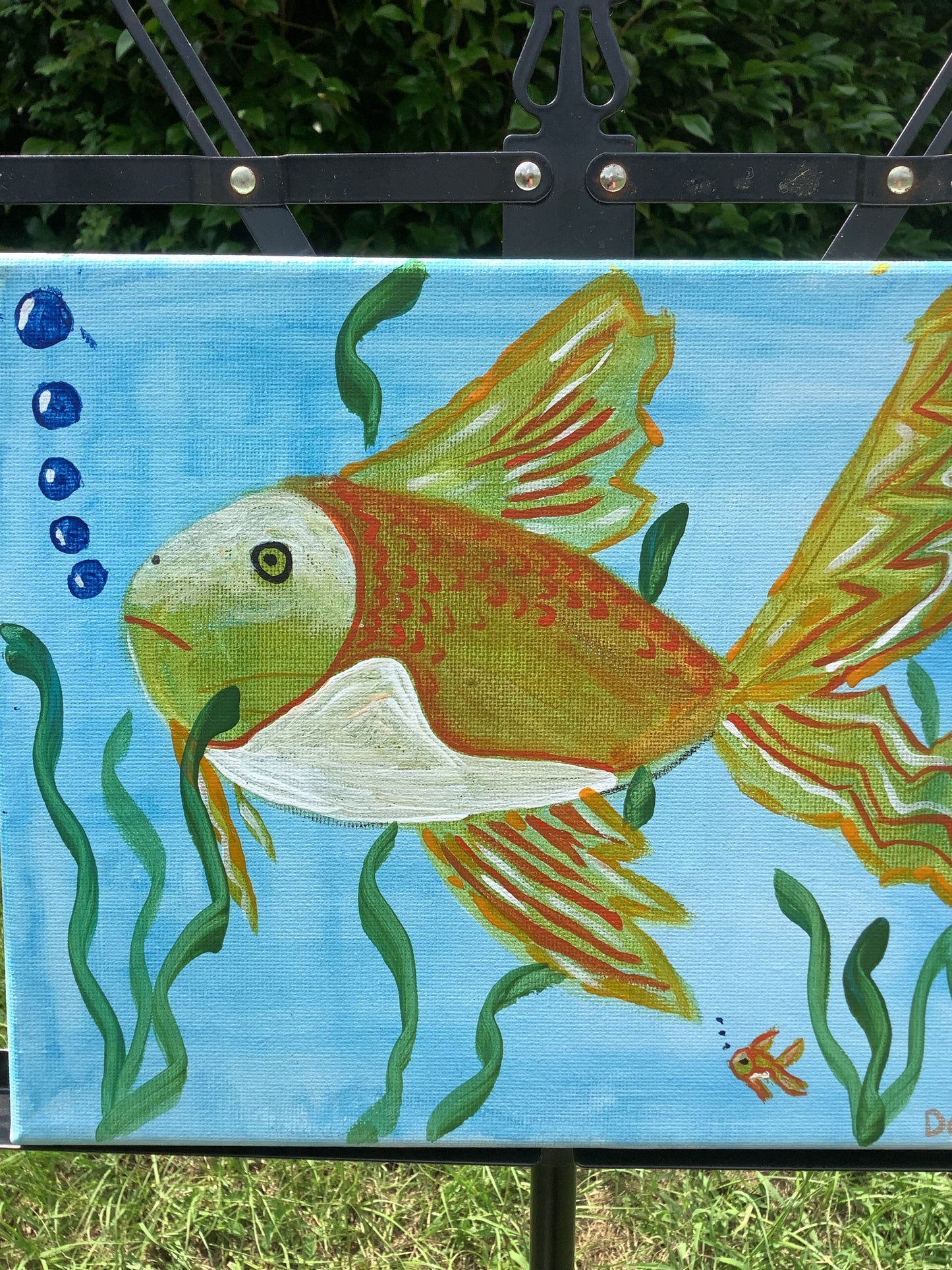 Mr. Fish 10" x 8"